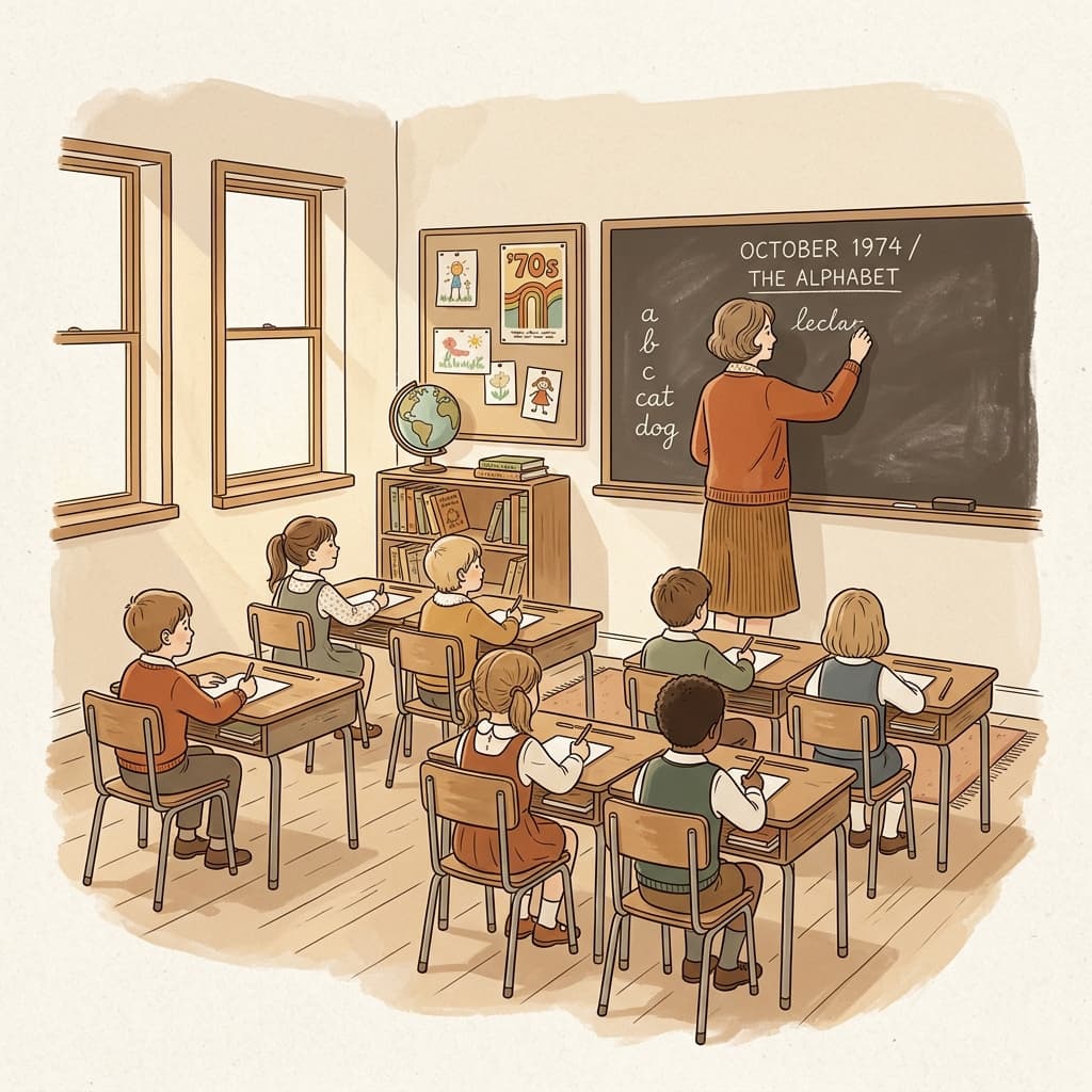 Classroom in the 1970s